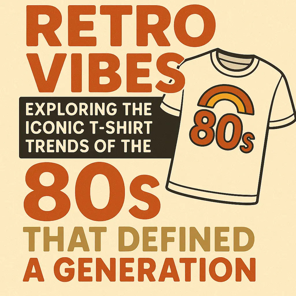Exploring Retro Splendor - T Shirts in the 80s - Retro Splendor