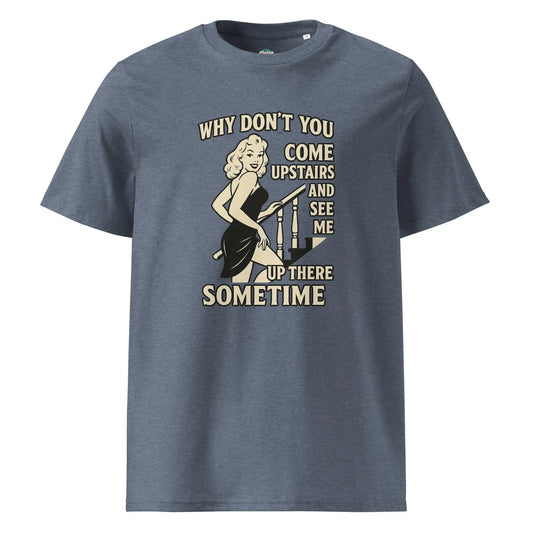 "Come Upstairs and See Me Sometime" — The Vintage Tee That Winks Back at Hollywood's Boldest Bombshell - Retro Splendor