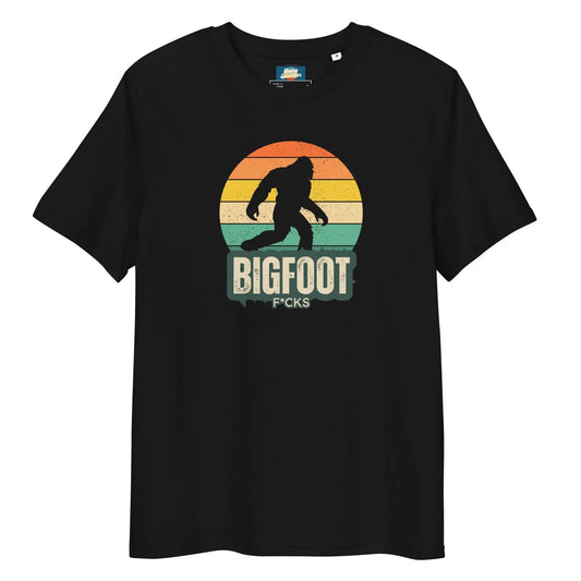 Spotlight-Bigfoot-F-cks-Unisex-organic-ribbed-neck-t-shirt Retro Splendor