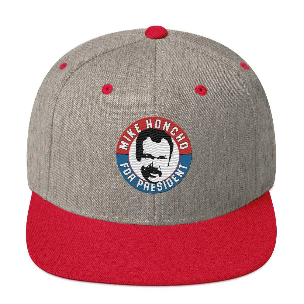 Mike Honcho - Snapback Hat by Retro Splendor Tags: funny, hat, humor, mike honcho, original, Printful, retro, snap back, talladega nights, vintage RetroSplendor Apparel