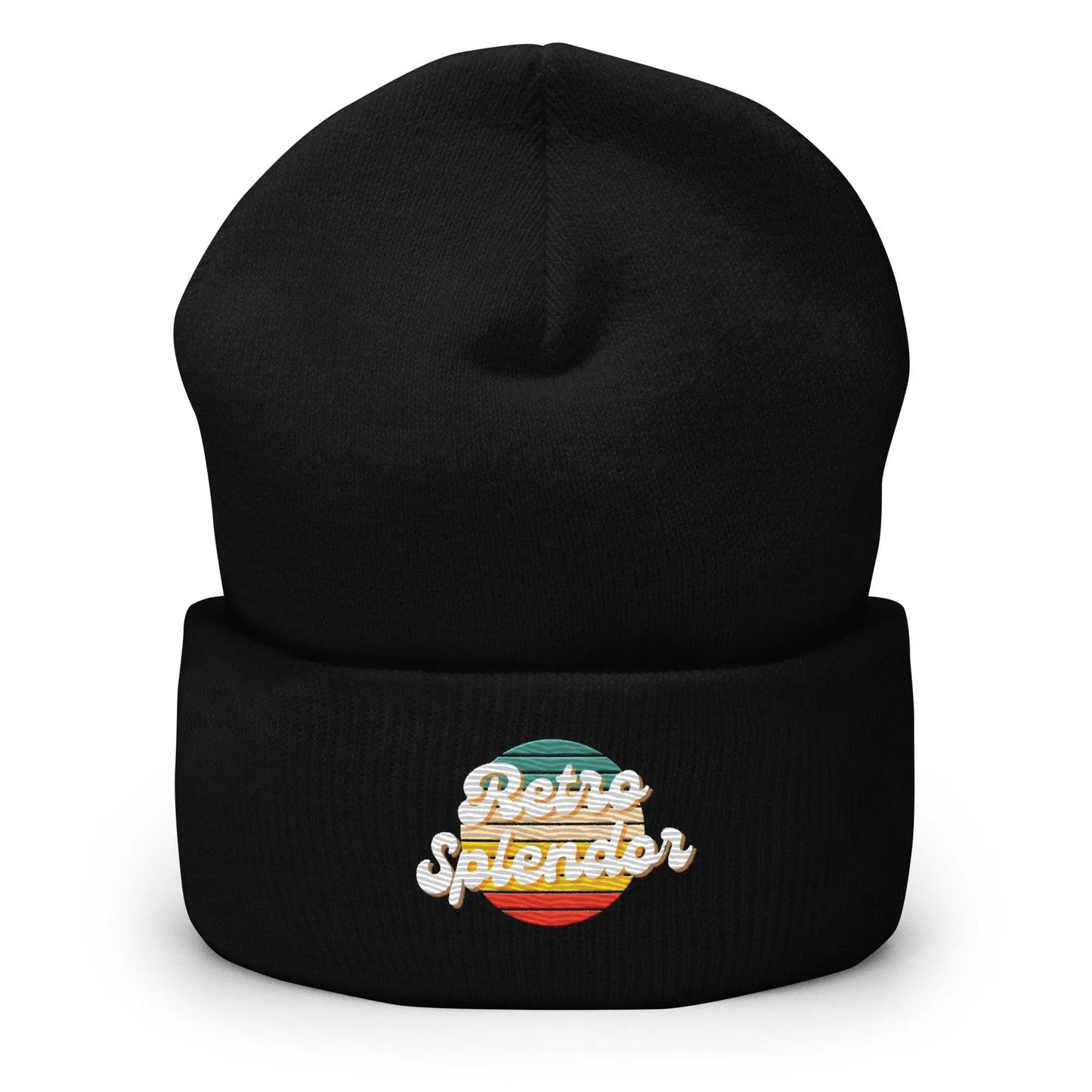 Retro Splendor Logo - Cuffed Beanie by Yupoong Tags: beanie, graphic, logo, original, retro, retrosplendor, vintage vibe RetroSplendor Apparel