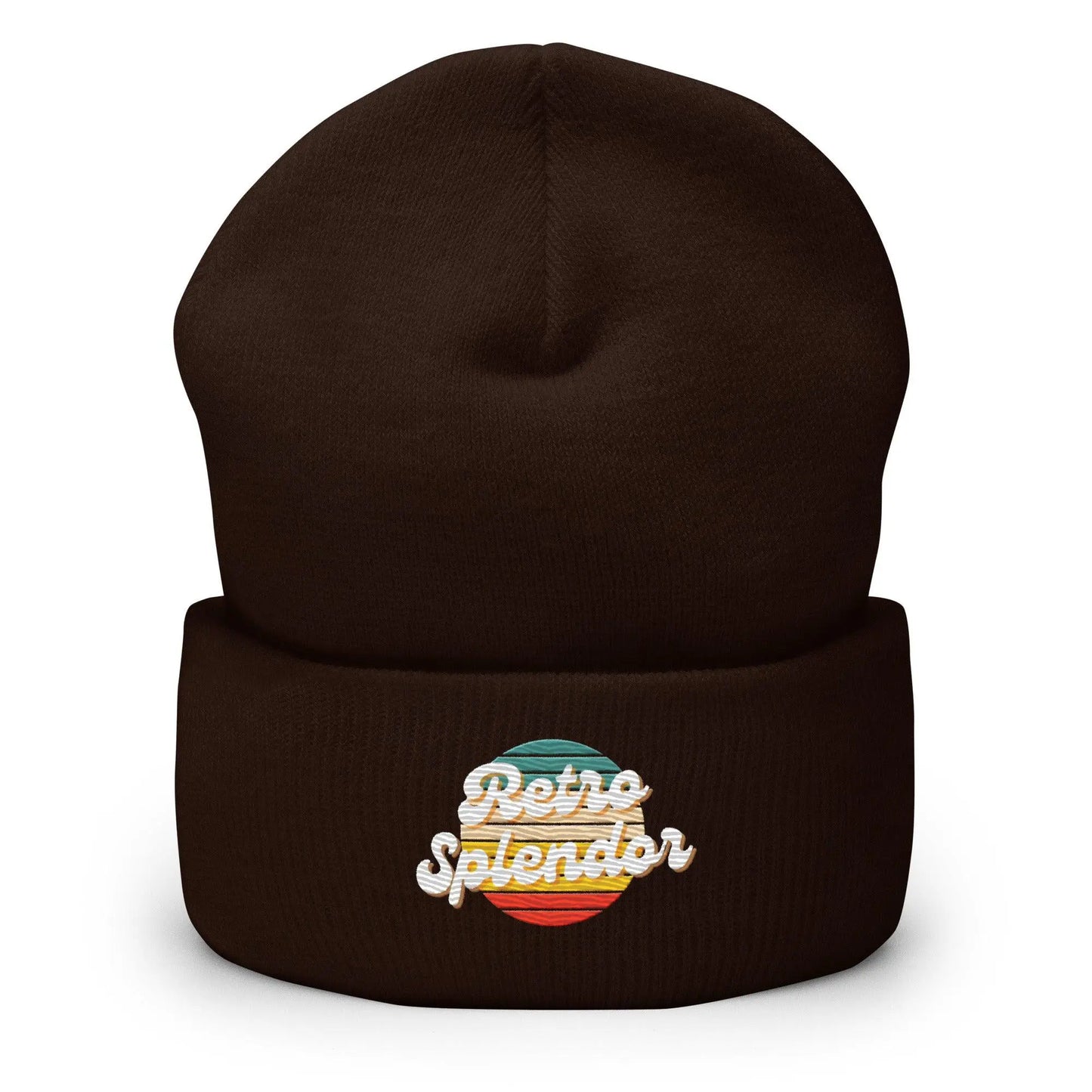 Retro Splendor Logo - Cuffed Beanie by Yupoong Tags: beanie, graphic, logo, original, retro, retrosplendor, vintage vibe RetroSplendor Apparel