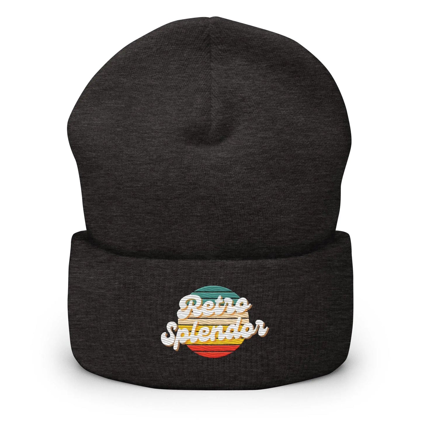 Retro Splendor Logo - Cuffed Beanie by Yupoong Tags: beanie, graphic, logo, original, retro, retrosplendor, vintage vibe RetroSplendor Apparel