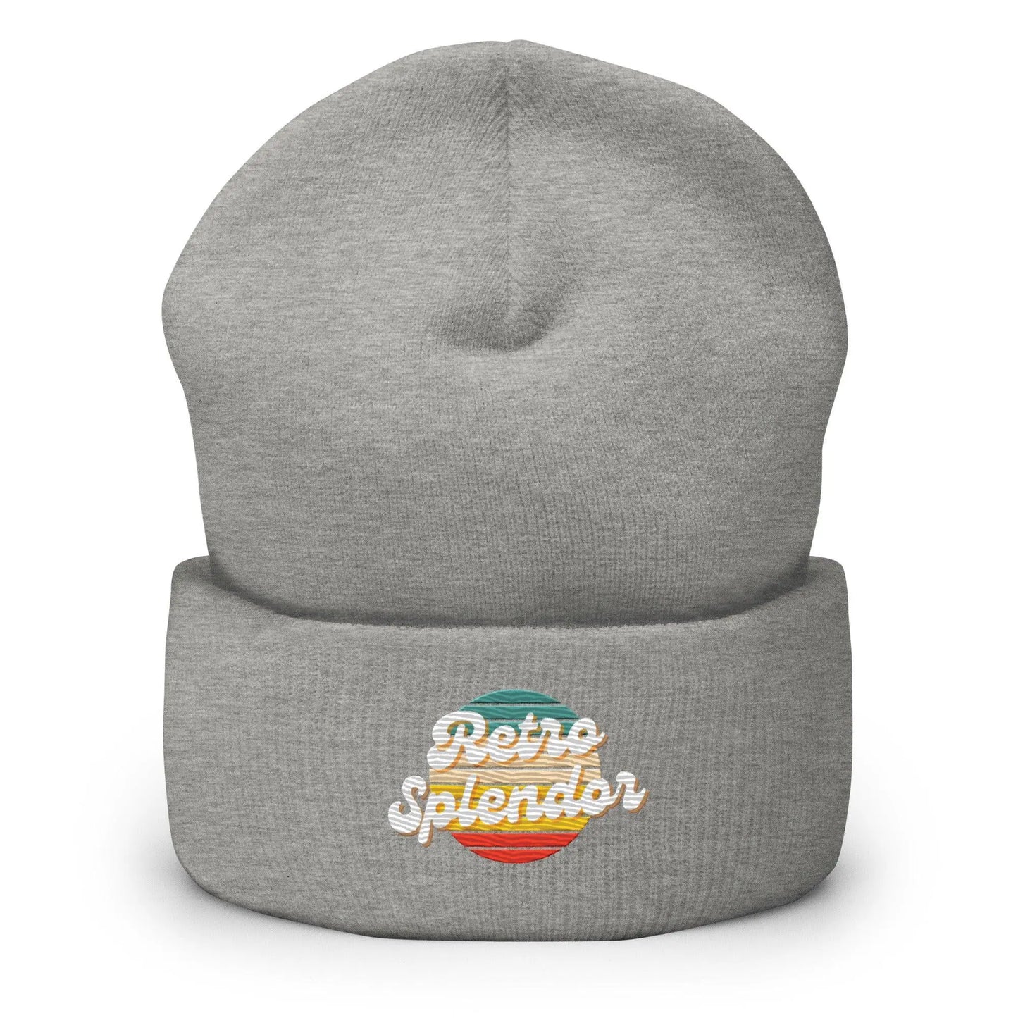 Retro Splendor Logo - Cuffed Beanie by Yupoong Tags: beanie, graphic, logo, original, retro, retrosplendor, vintage vibe RetroSplendor Apparel
