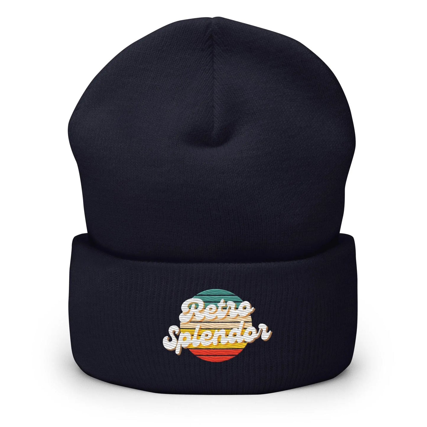 Retro Splendor Logo - Cuffed Beanie by Yupoong Tags: beanie, graphic, logo, original, retro, retrosplendor, vintage vibe RetroSplendor Apparel
