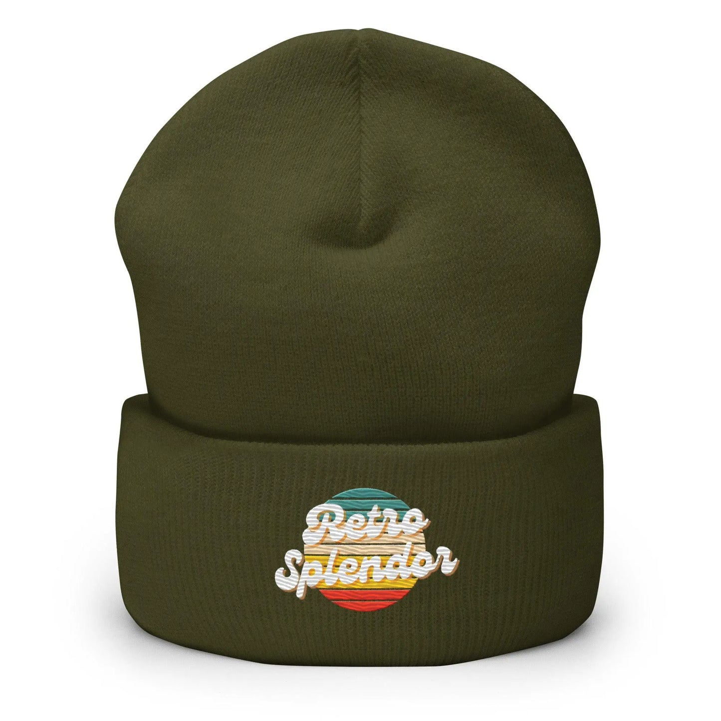Retro Splendor Logo - Cuffed Beanie by Yupoong Tags: beanie, graphic, logo, original, retro, retrosplendor, vintage vibe RetroSplendor Apparel
