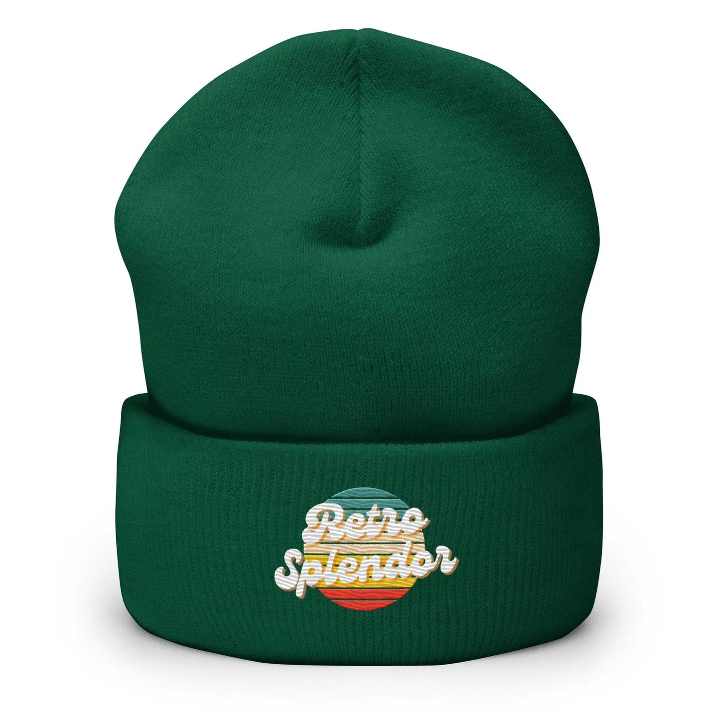Retro Splendor Logo - Cuffed Beanie by Yupoong Tags: beanie, graphic, logo, original, retro, retrosplendor, vintage vibe RetroSplendor Apparel