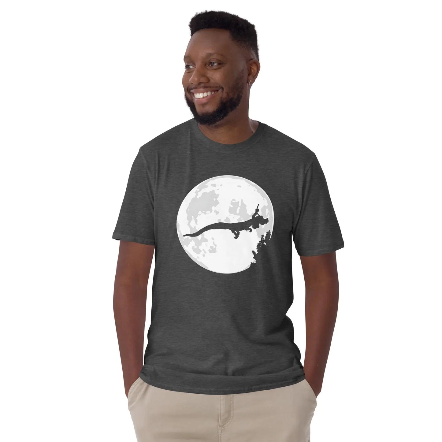 The Neverending Story - Falcor Silhouette - Short-Sleeve Unisex T-Shirt