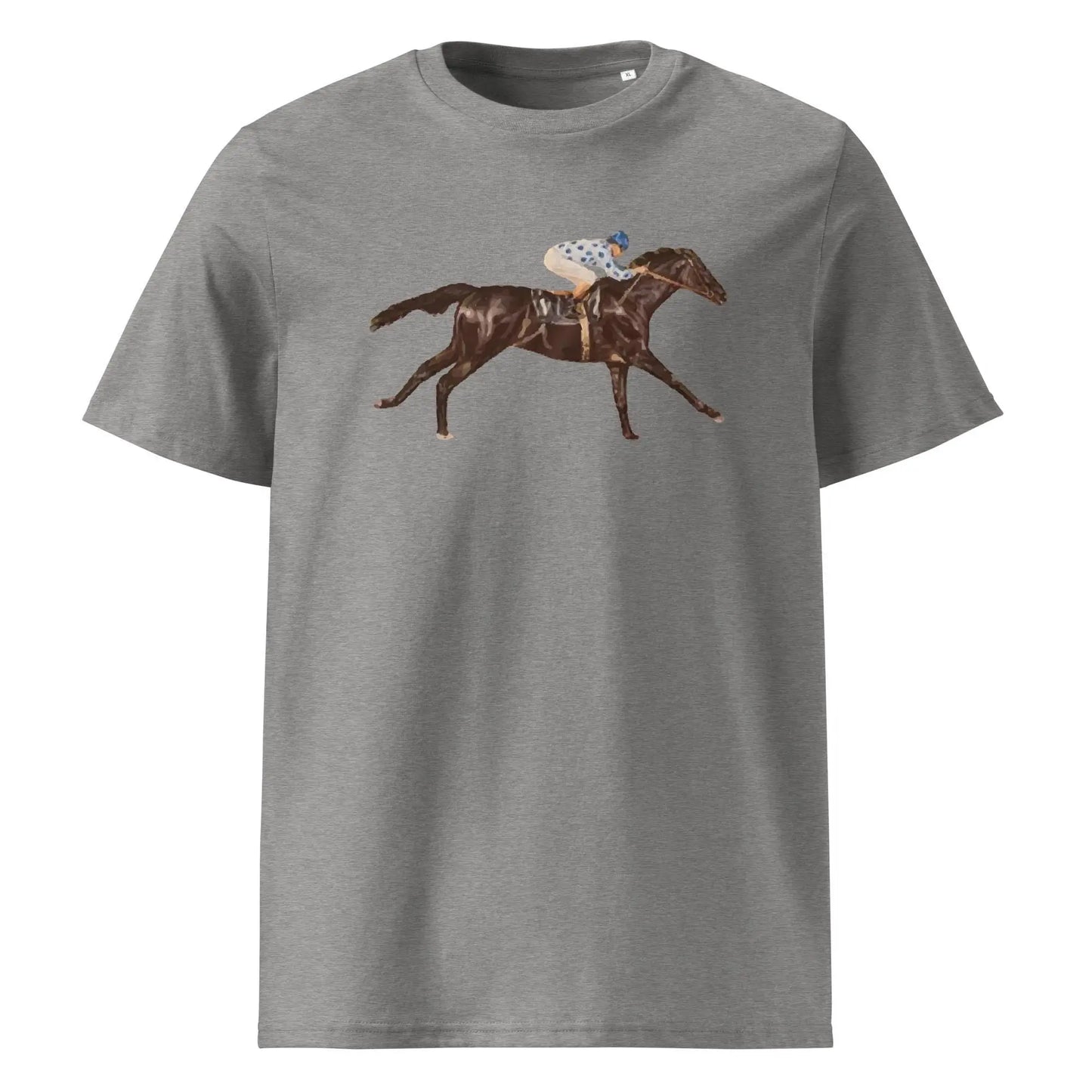 Native Diver Painting - organic ribbed neck t-shirt