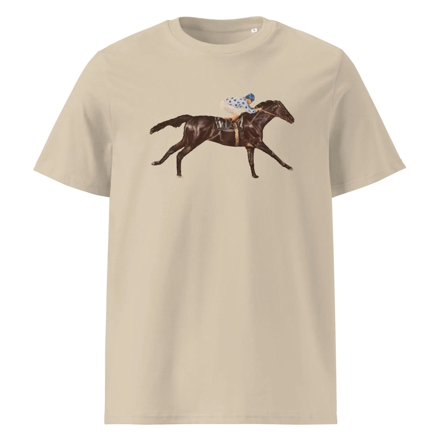 Native Diver Painting - organic ribbed neck t-shirt
