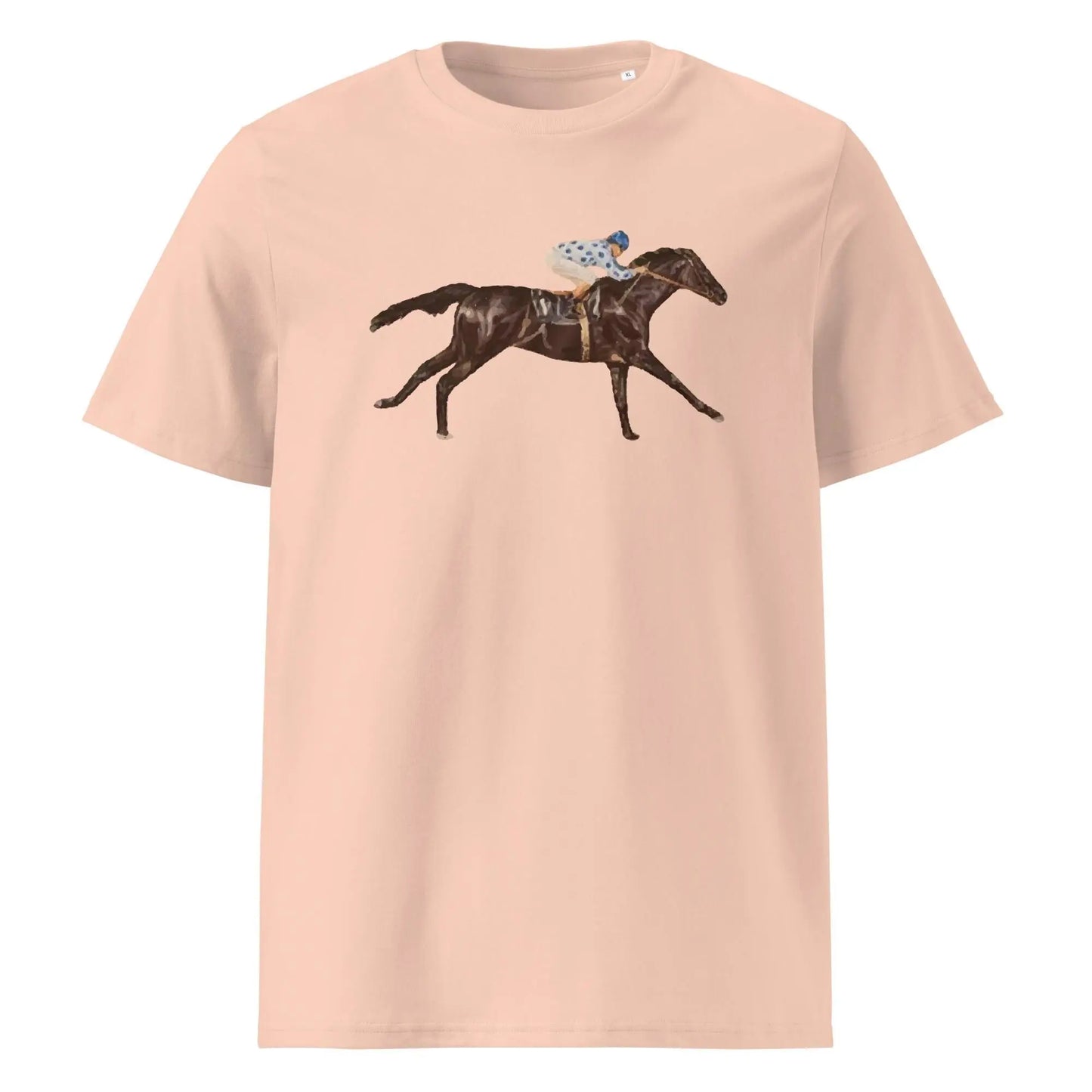 Native Diver Painting - organic ribbed neck t-shirt