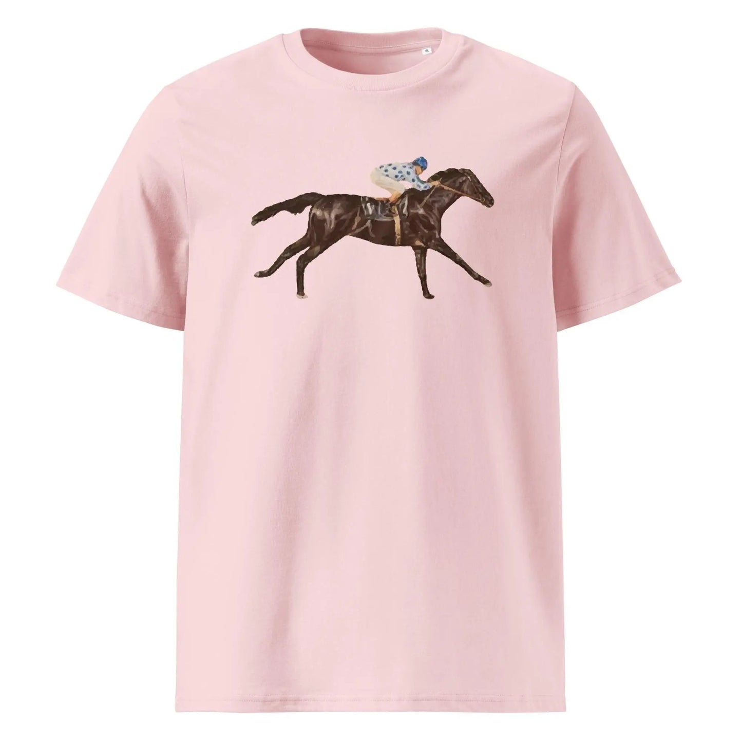 Native Diver Painting - organic ribbed neck t-shirt