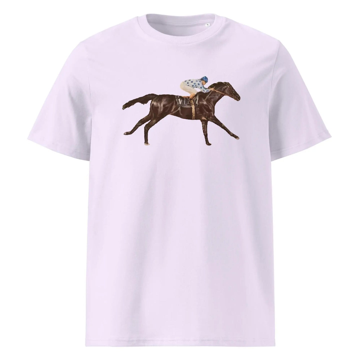 Native Diver Painting - organic ribbed neck t-shirt