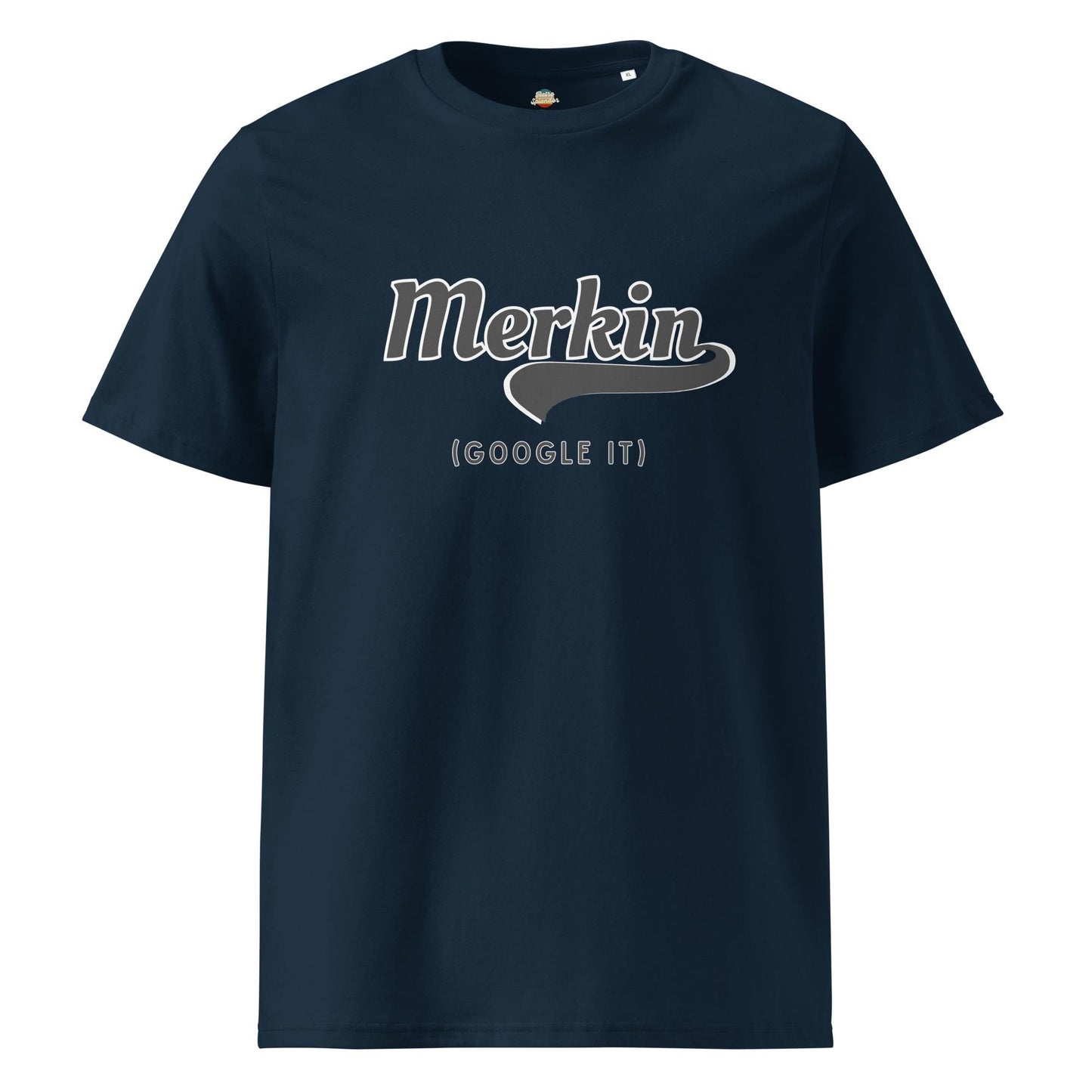 Merkin - Google it - Unisex organic ribbed neck t-shirt