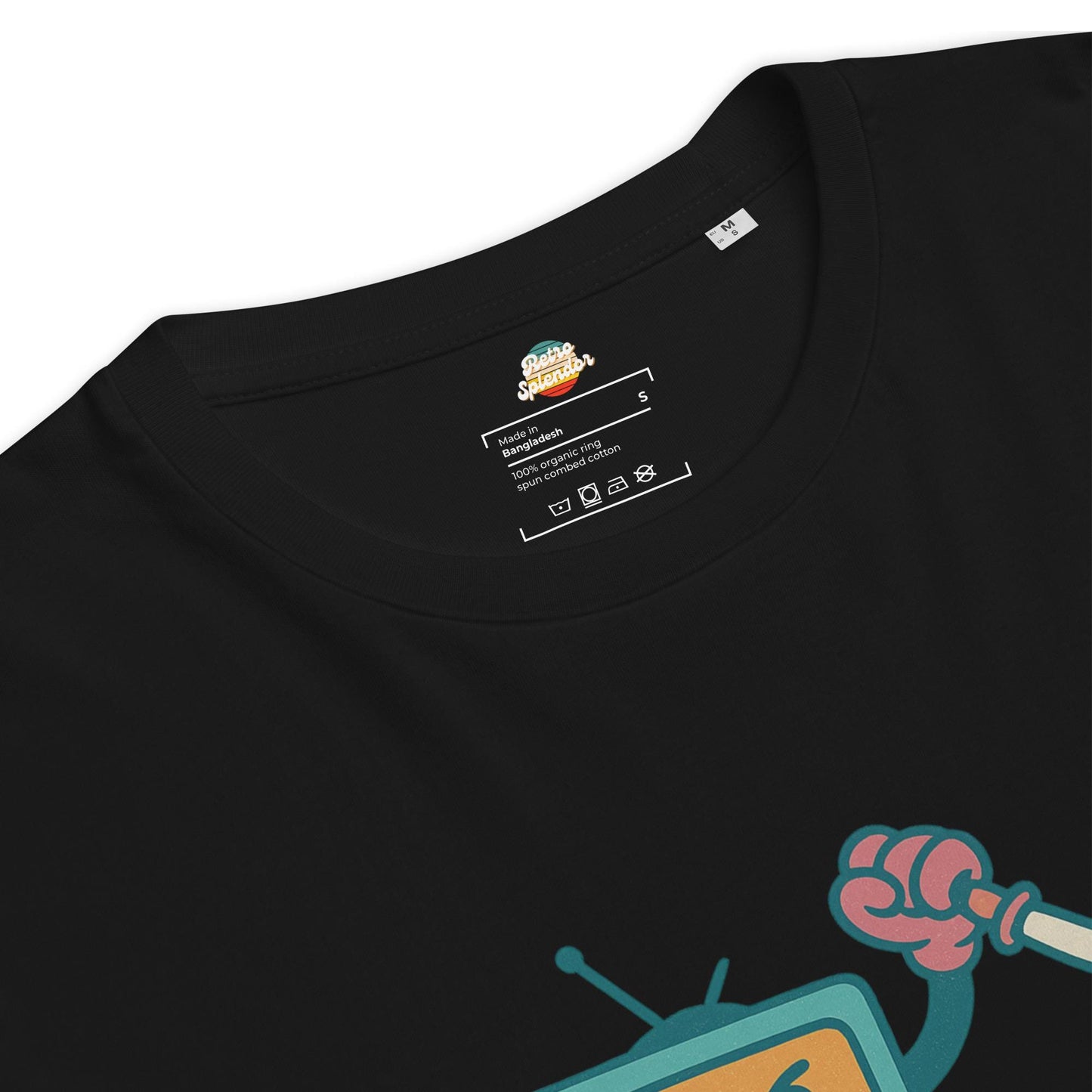 Video Killed the Radio Star - Unisex organic ribbed neck t-shirt