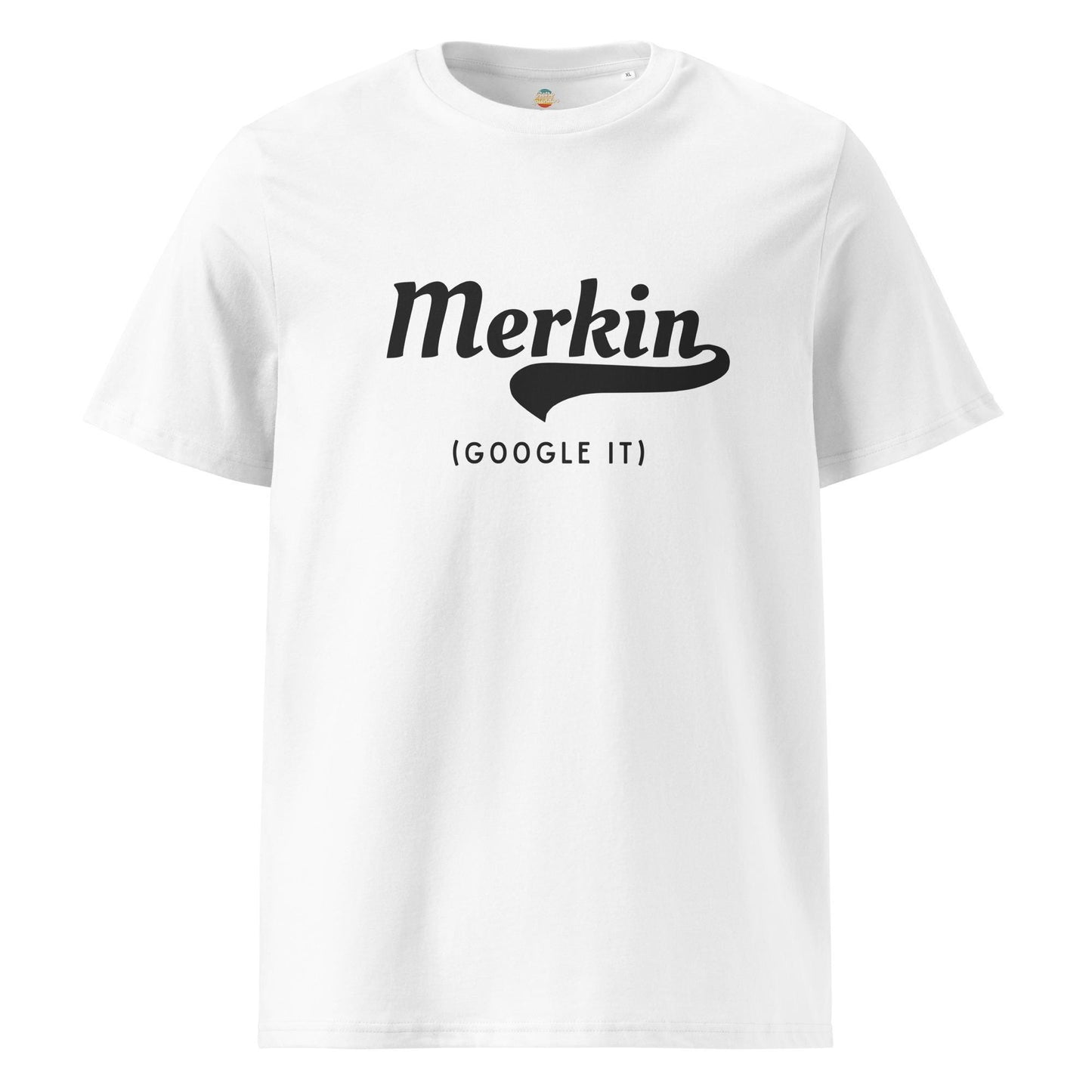 Merkin - Google it - Unisex organic ribbed neck t-shirt