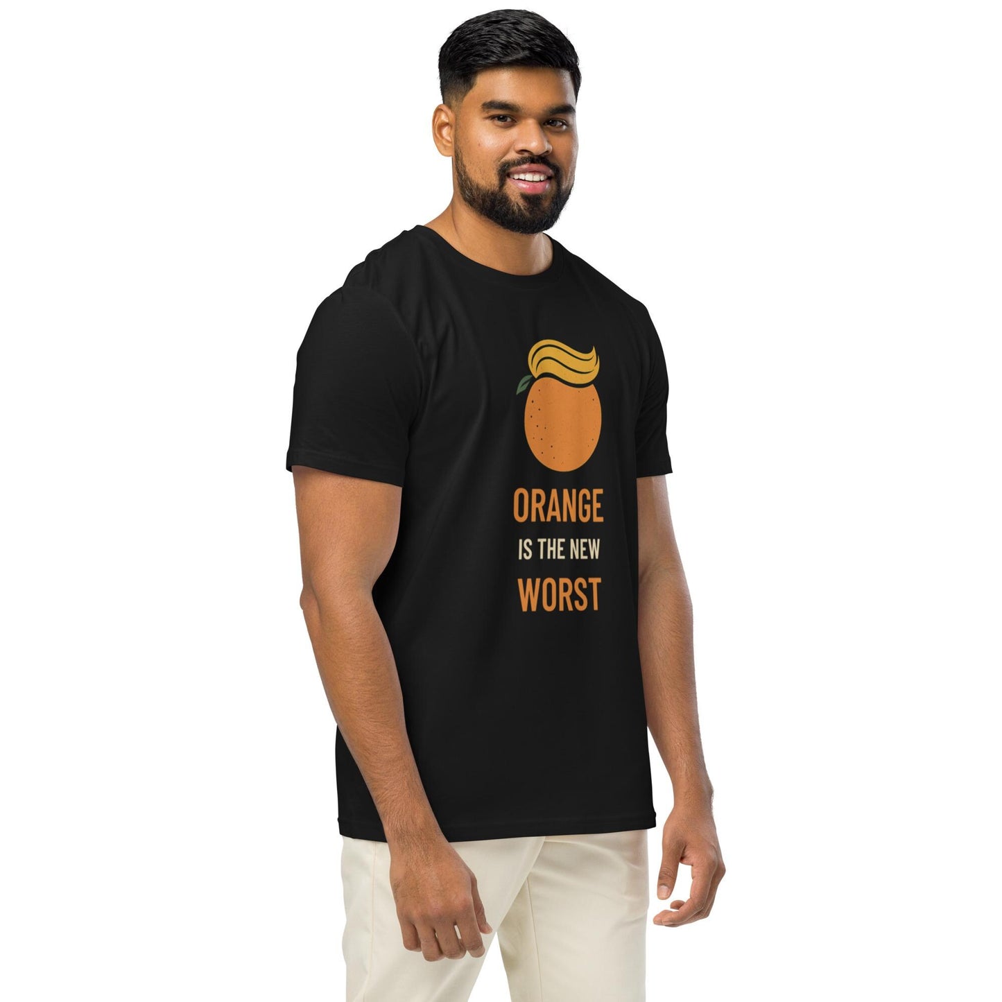 Orange is the New Worst - Unisex organic mid-light t-shirt