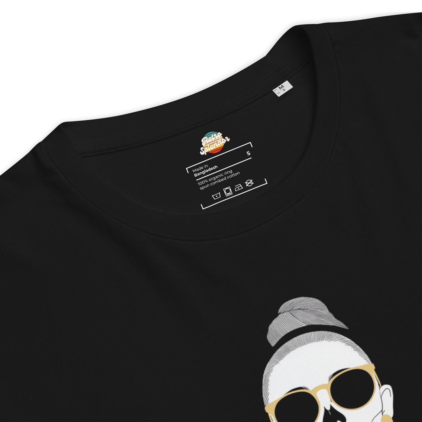 Audrey Hepburn: The Breakfast Club Unisex organic ribbed neck t-shirt