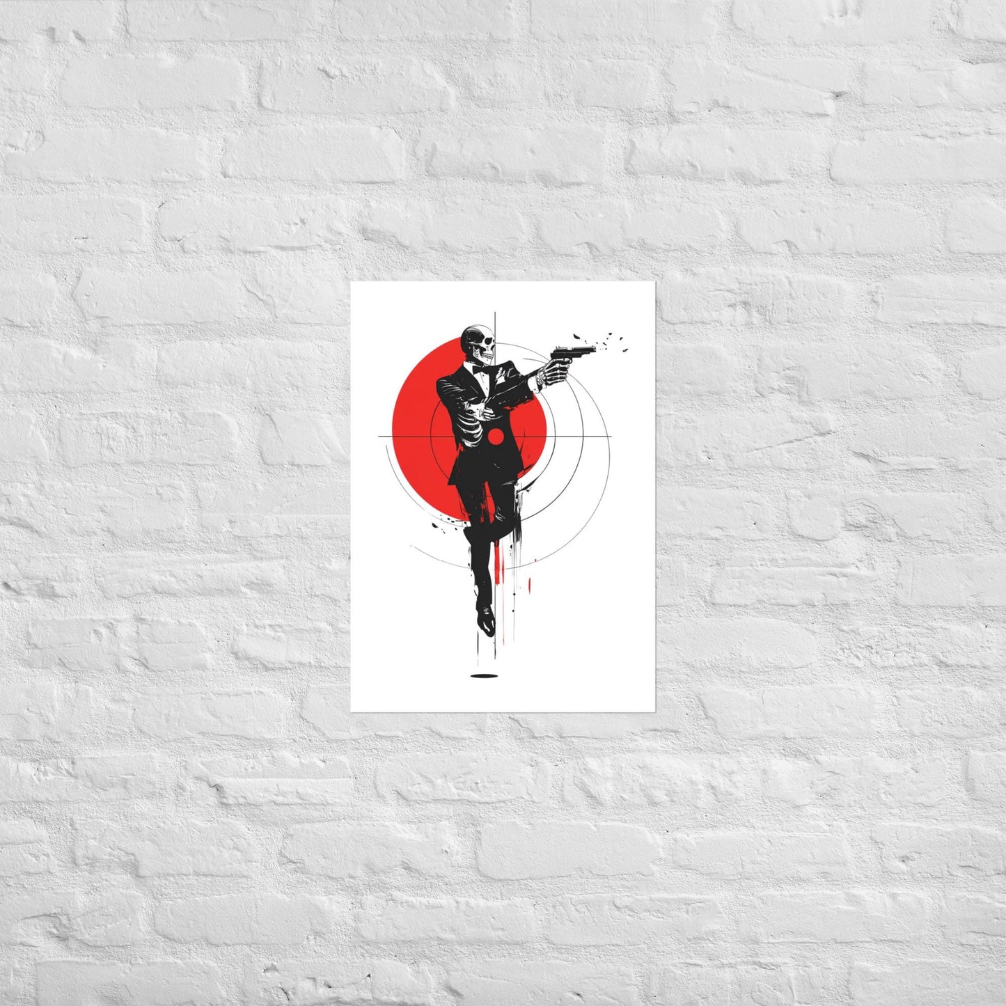James Bond Skeleton Poster