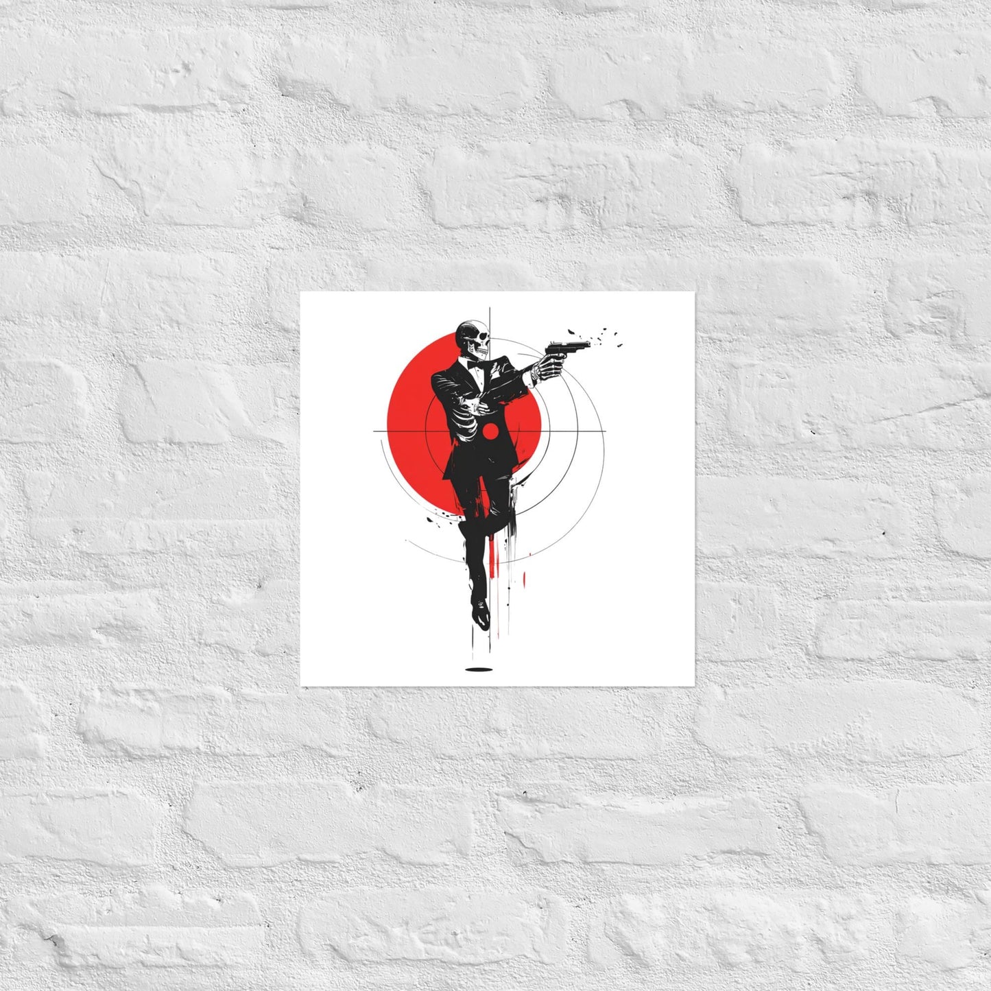 James Bond Skeleton Poster