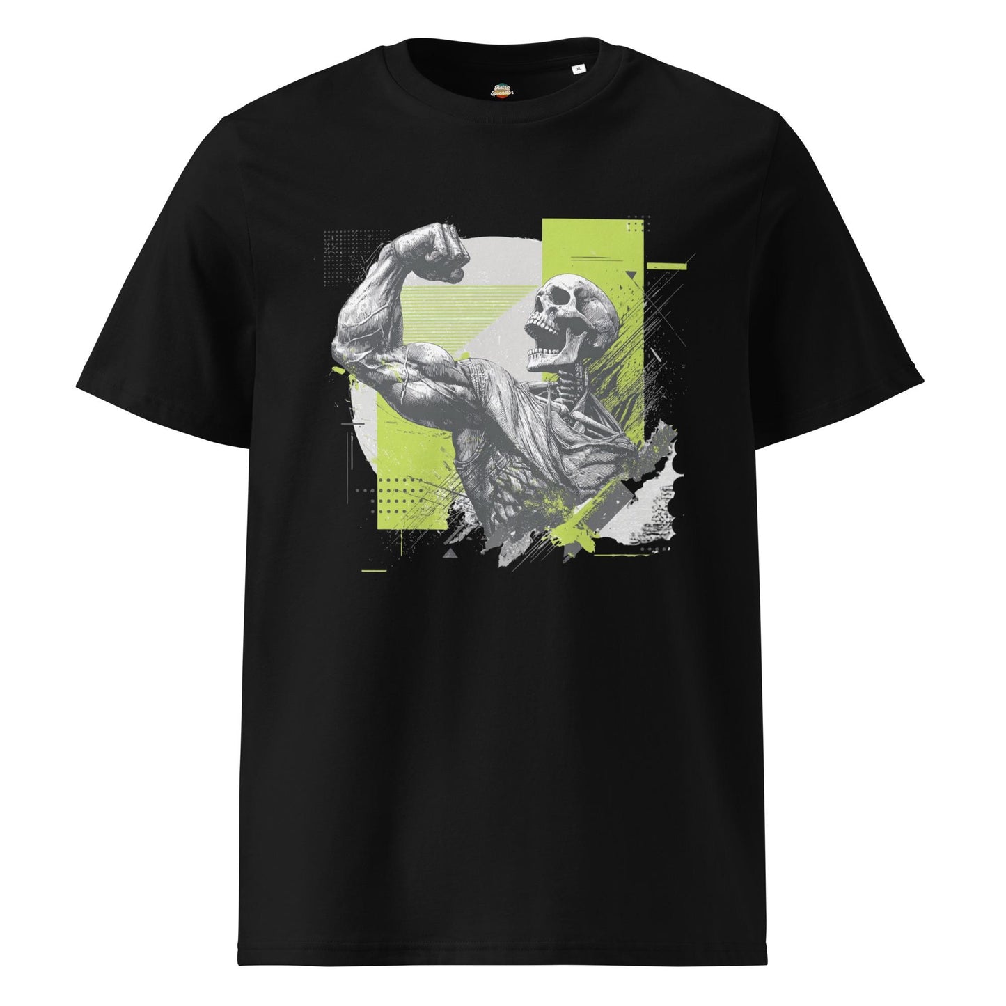 Spooky Cool: Undead Hulk Unisex Organic T-Shirt