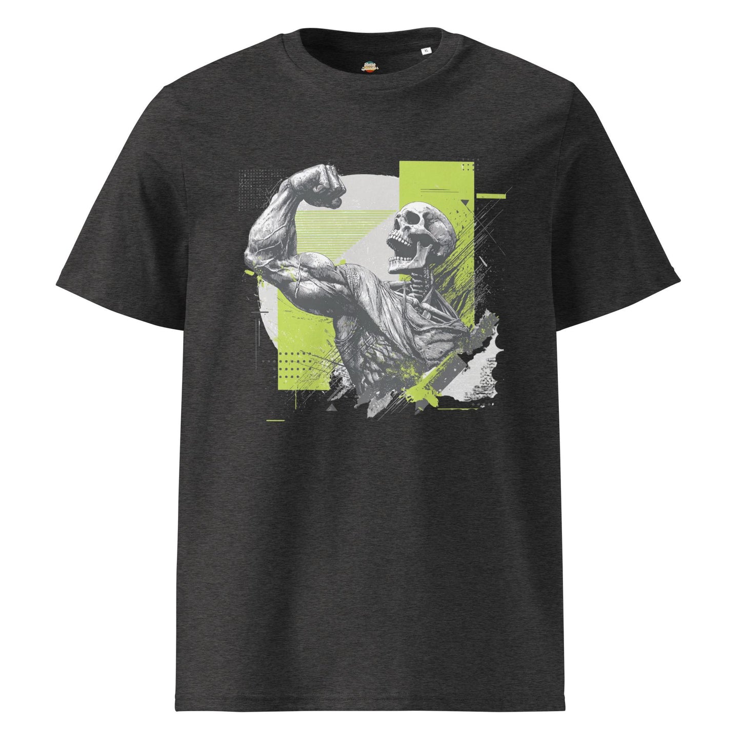 Spooky Cool: Undead Hulk Unisex Organic T-Shirt