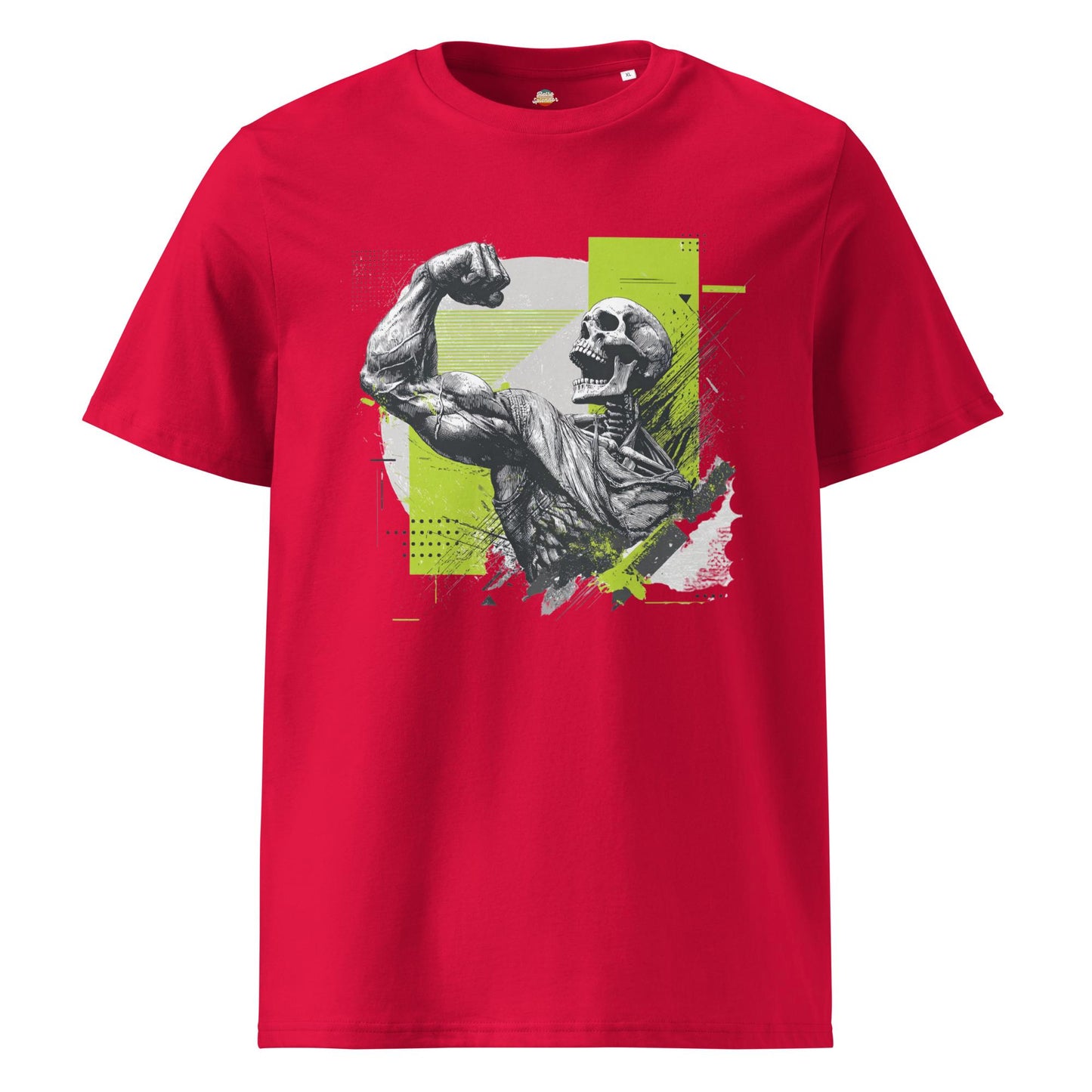 Spooky Cool: Undead Hulk Unisex Organic T-Shirt