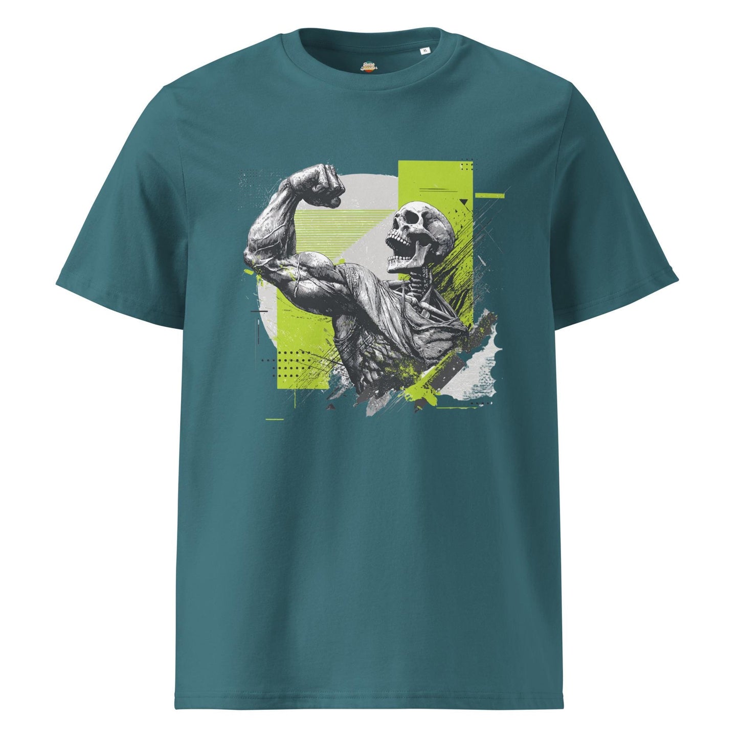 Spooky Cool: Undead Hulk Unisex Organic T-Shirt