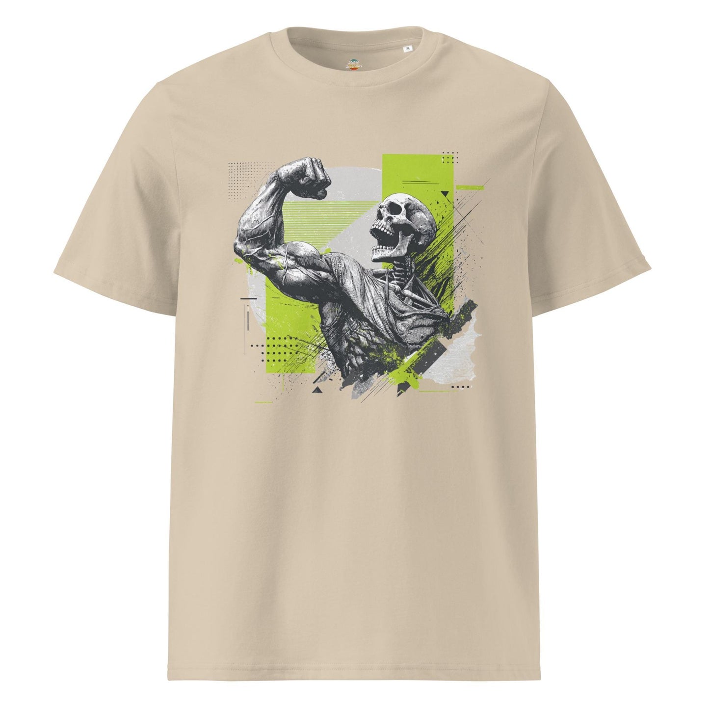 Spooky Cool: Undead Hulk Unisex Organic T-Shirt