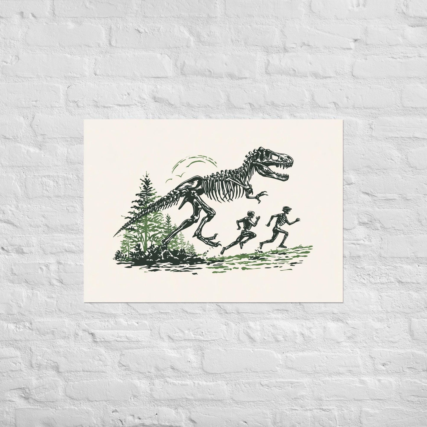 Dinosaur Chase - Poster