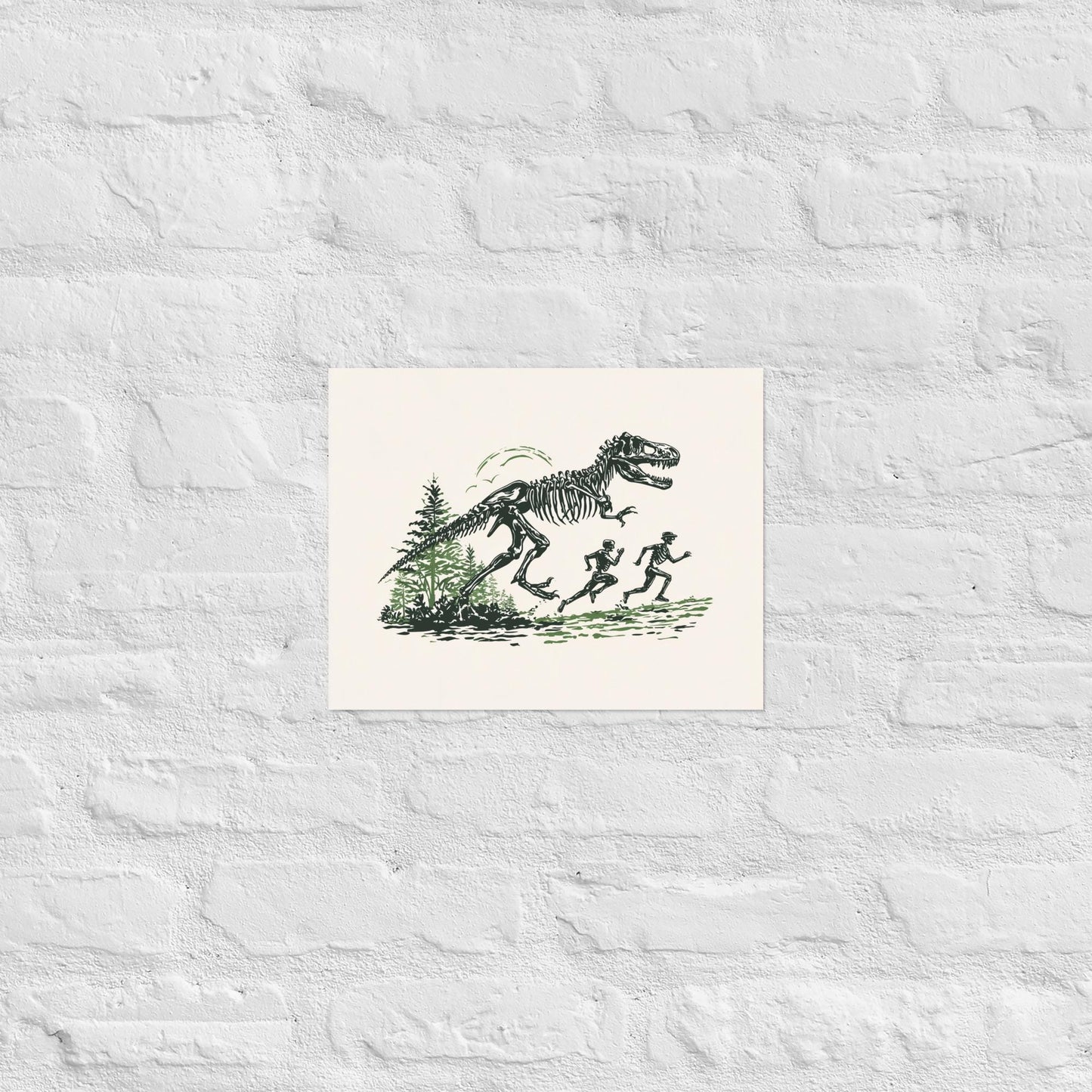 Dinosaur Chase - Poster