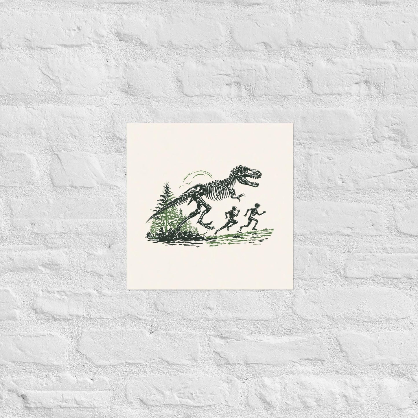 Dinosaur Chase - Poster