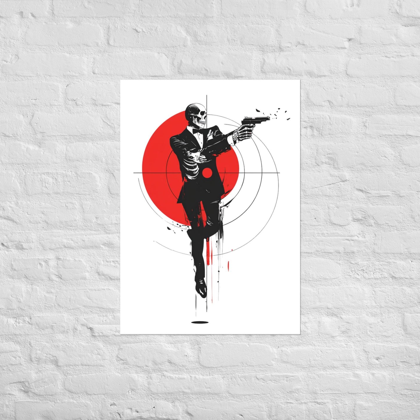 James Bond Skeleton Poster