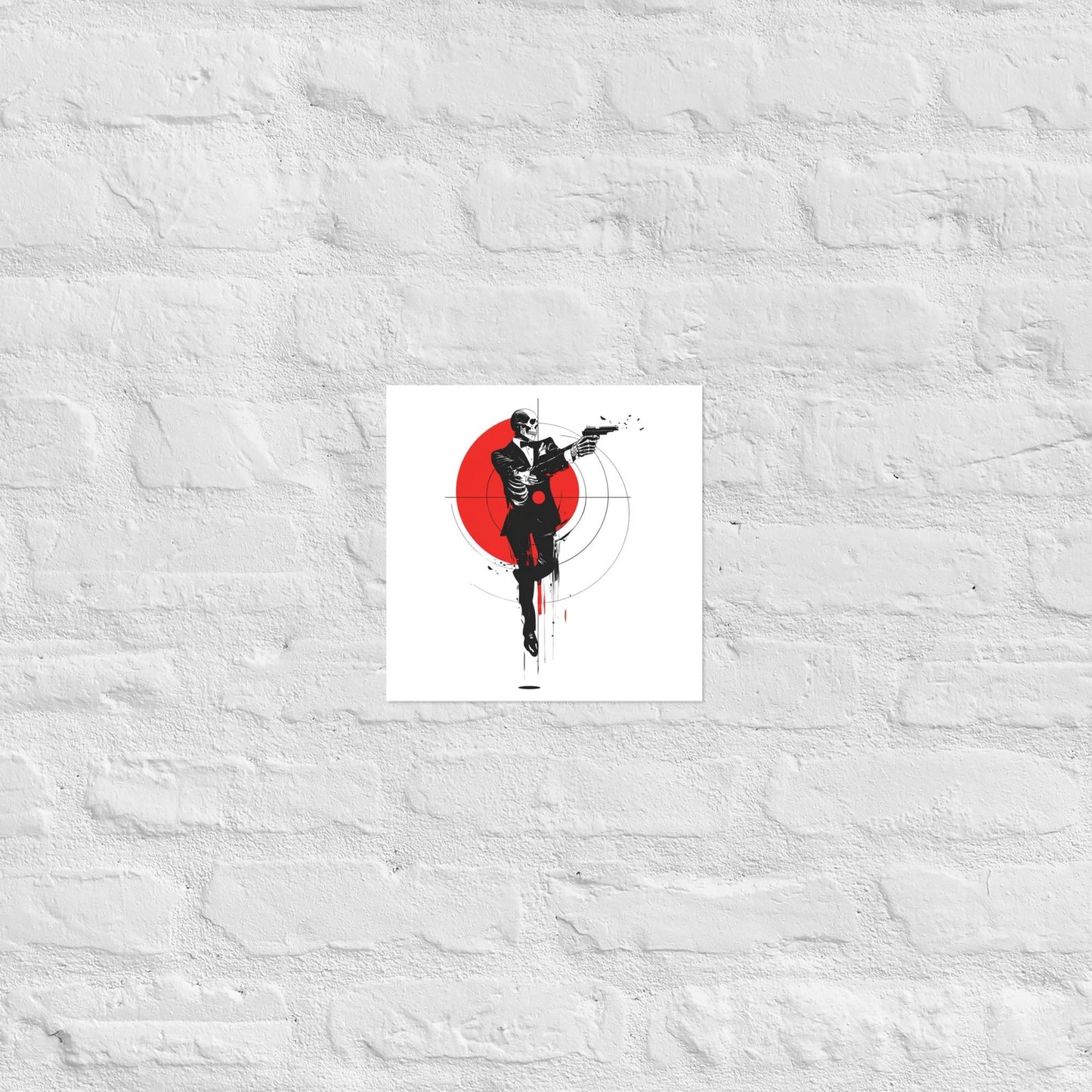 James Bond Skeleton Poster