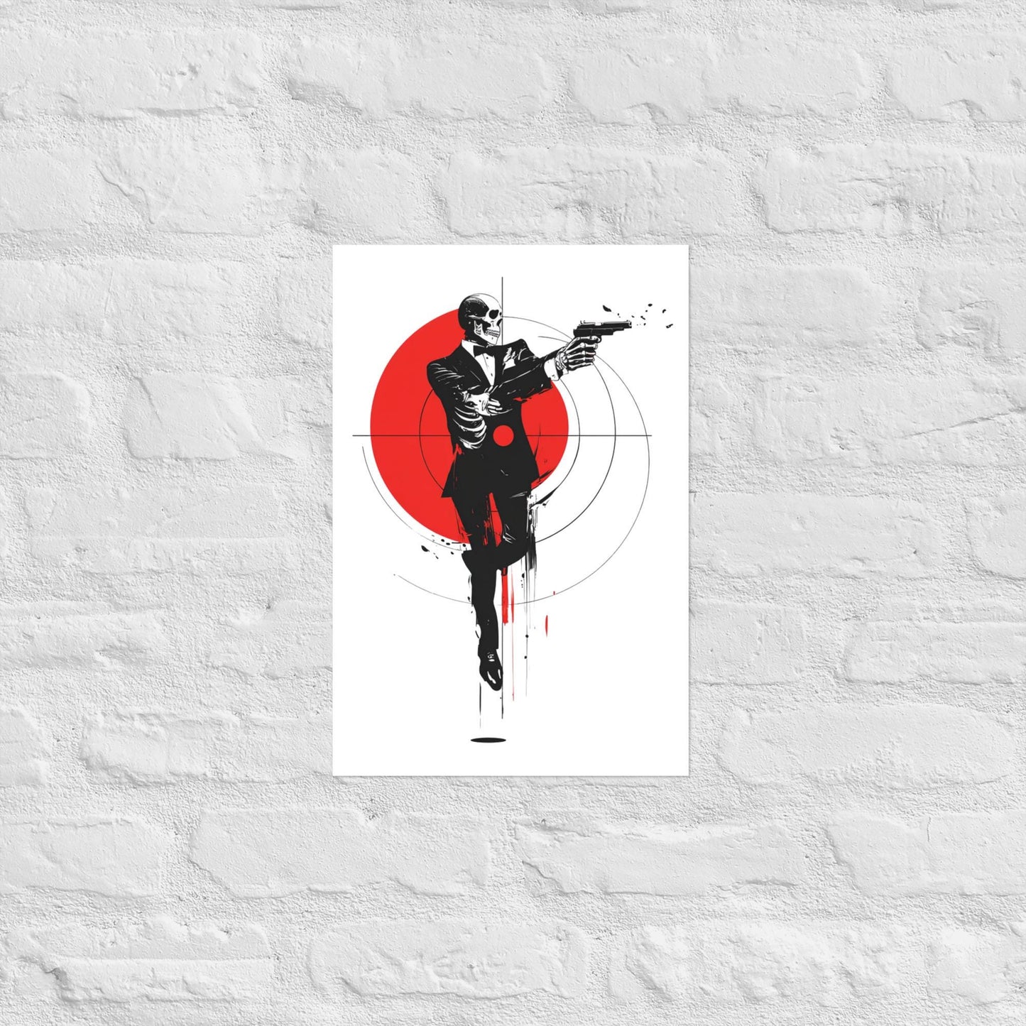 James Bond Skeleton Poster