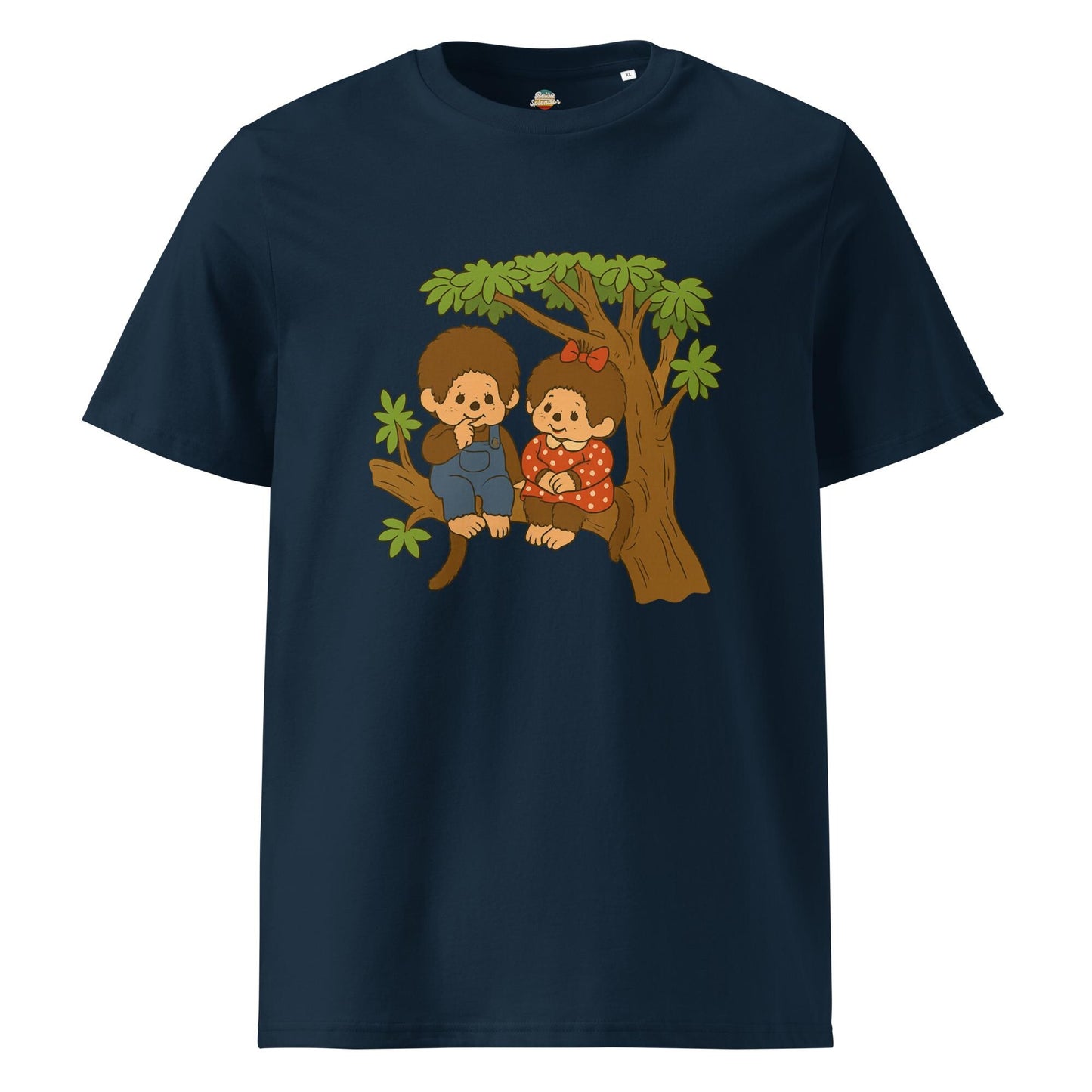 Monchhichis - Unisex organic ribbed neck t-shirt