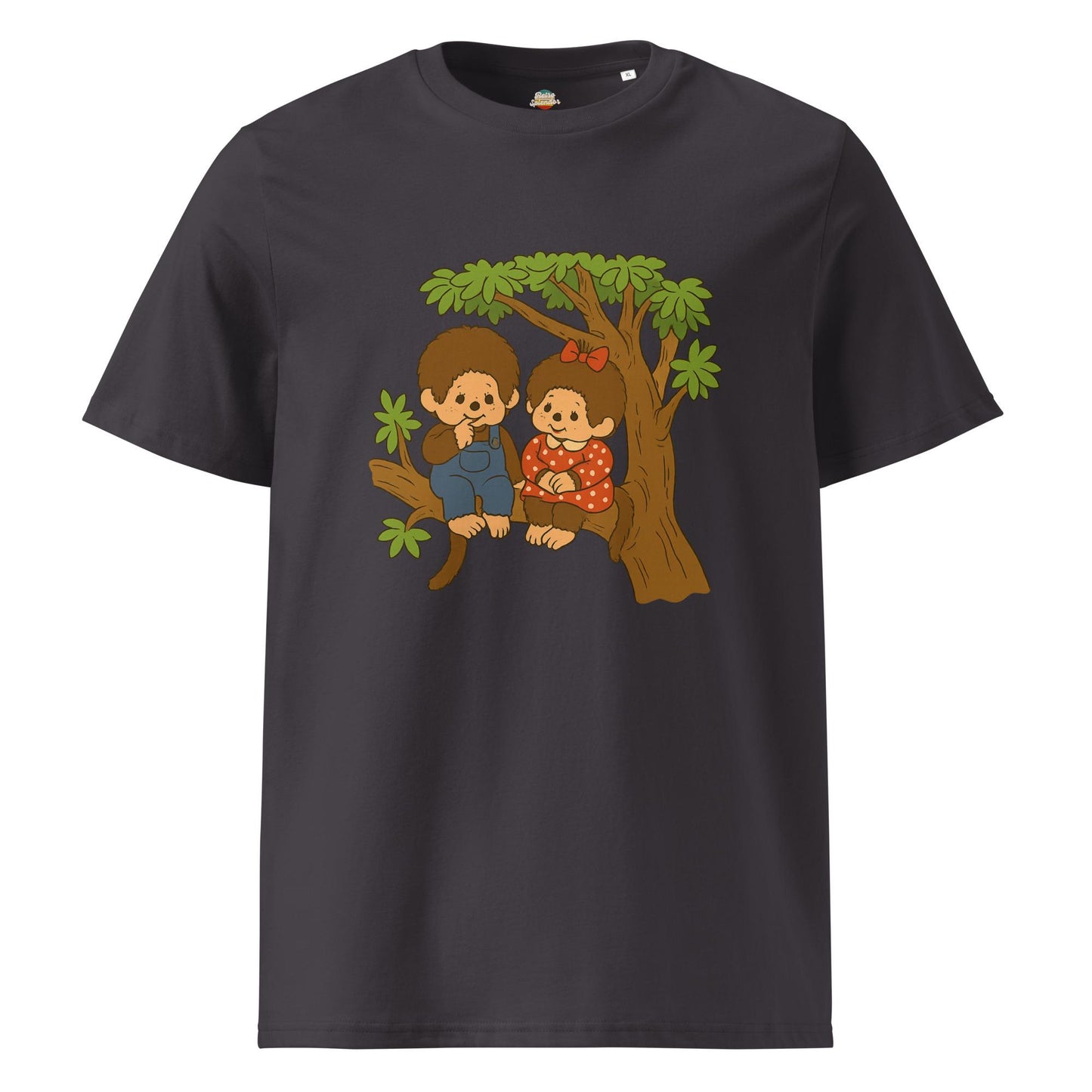 Monchhichis - Unisex organic ribbed neck t-shirt