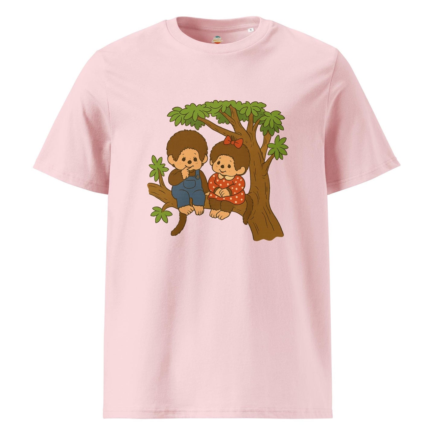 Monchhichis - Unisex organic ribbed neck t-shirt