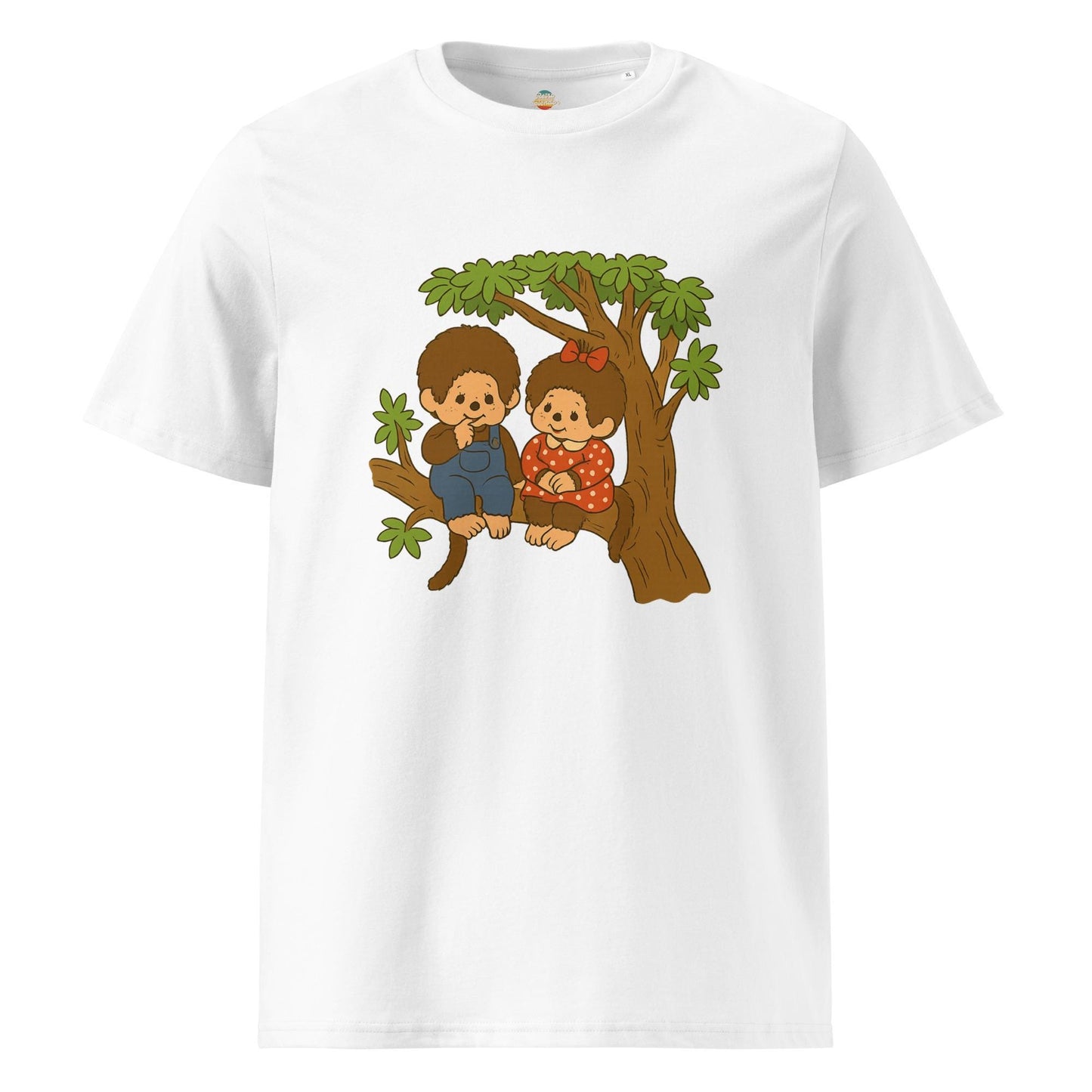 Monchhichis - Unisex organic ribbed neck t-shirt