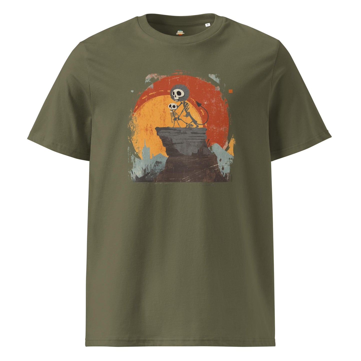 Skeletons of the Wild: Organic Lion King T-Shirt