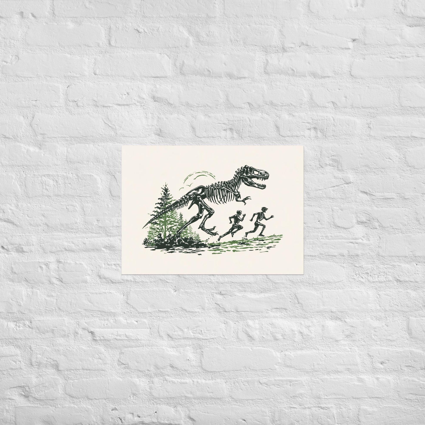 Dinosaur Chase - Poster