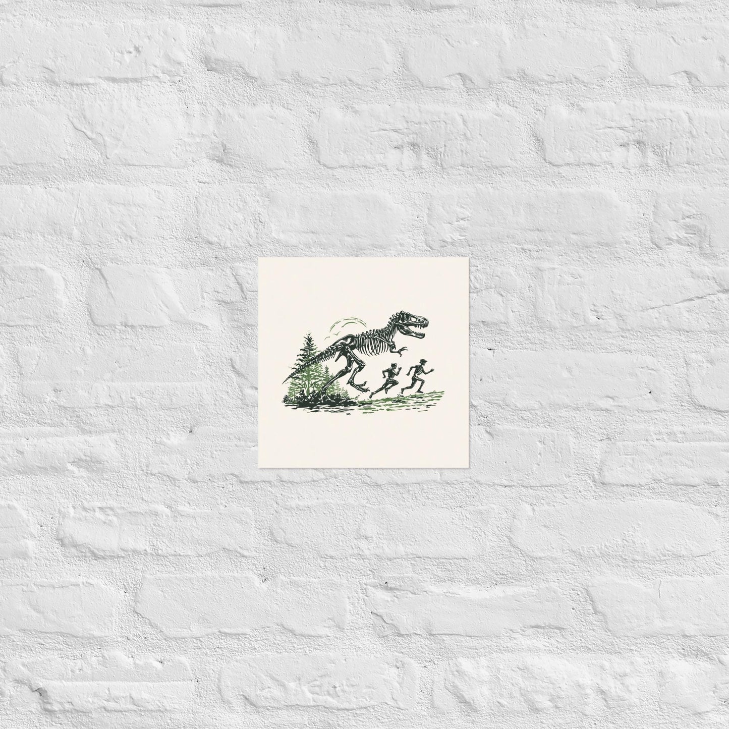 Dinosaur Chase - Poster