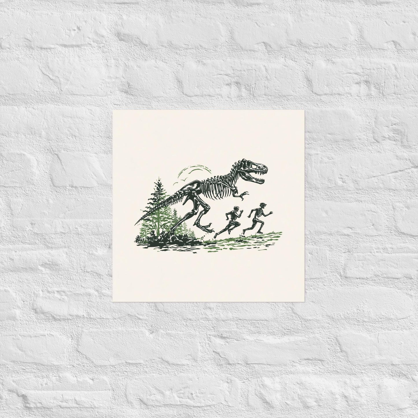 Dinosaur Chase - Poster