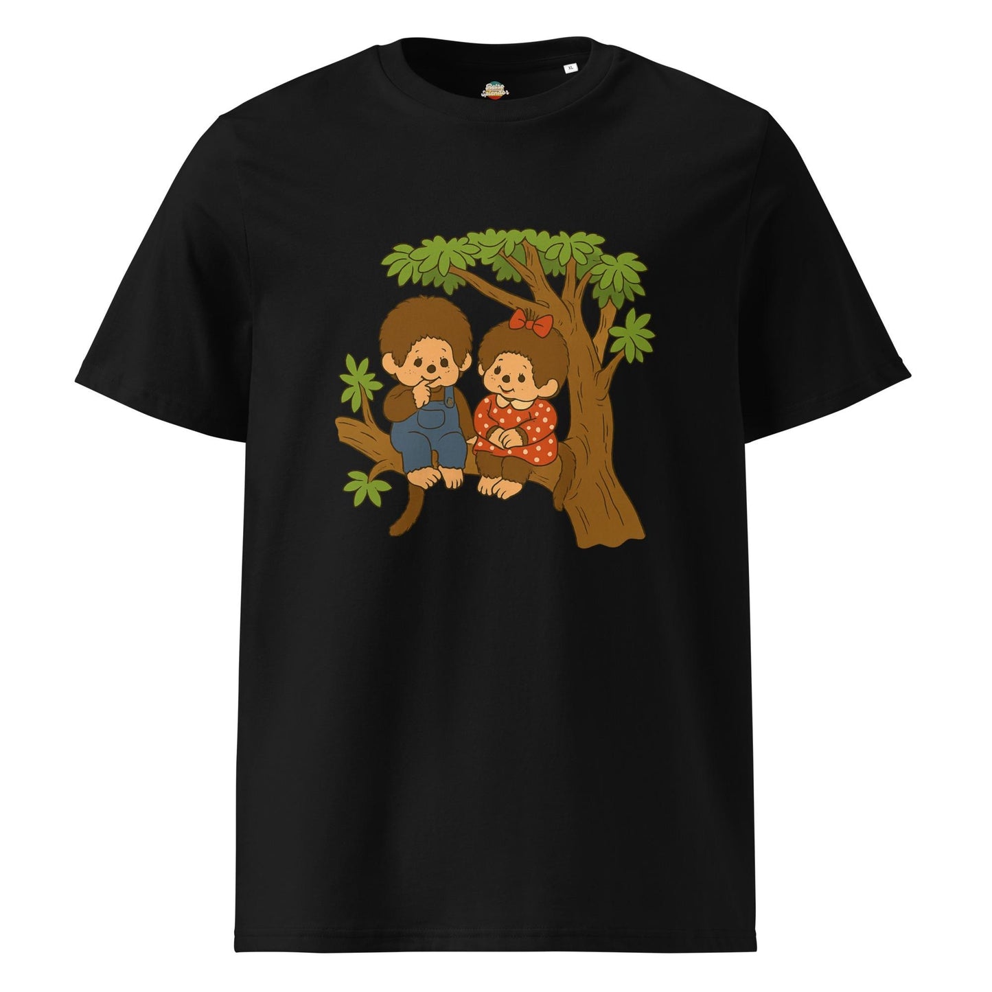 Monchhichis - Unisex organic ribbed neck t-shirt