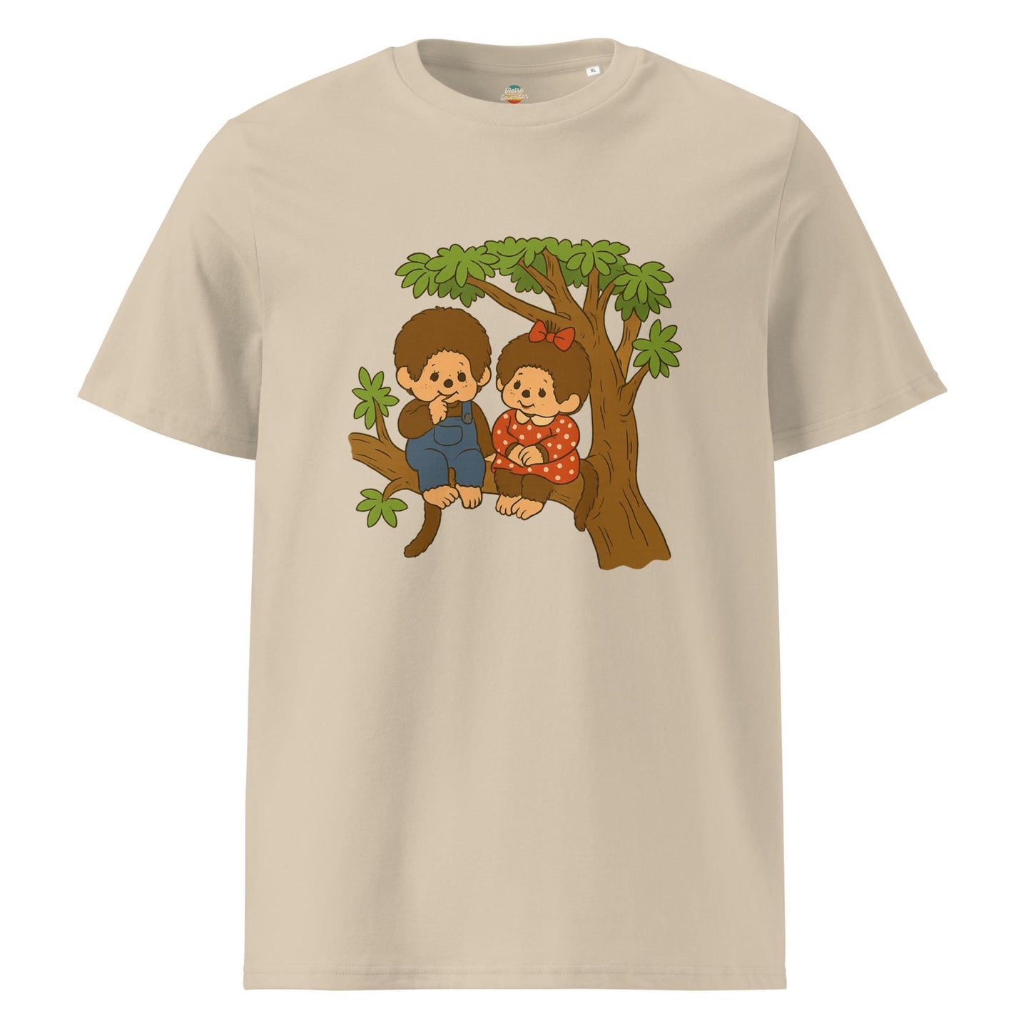 Monchhichis - Unisex organic ribbed neck t-shirt