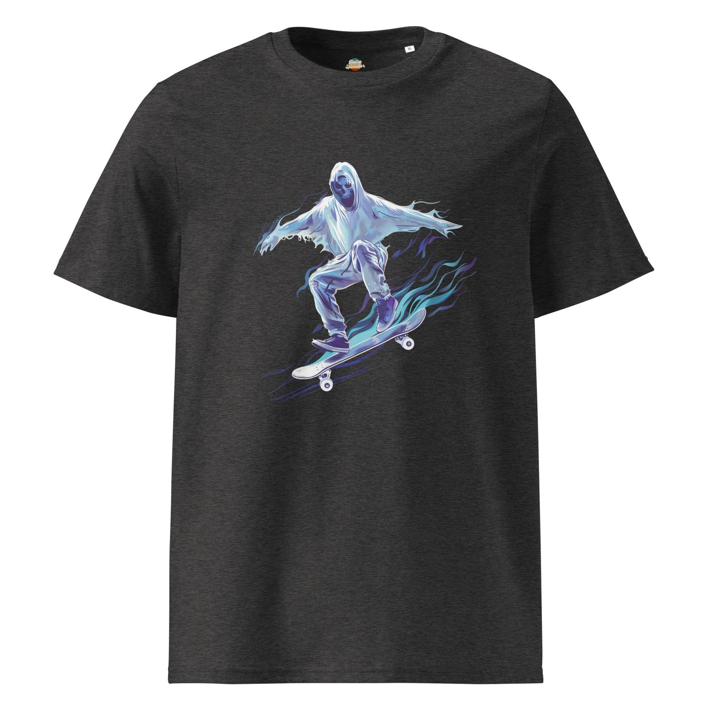 Haunted Skater T-Shirt – Ghost Skateboarding Streetwear
