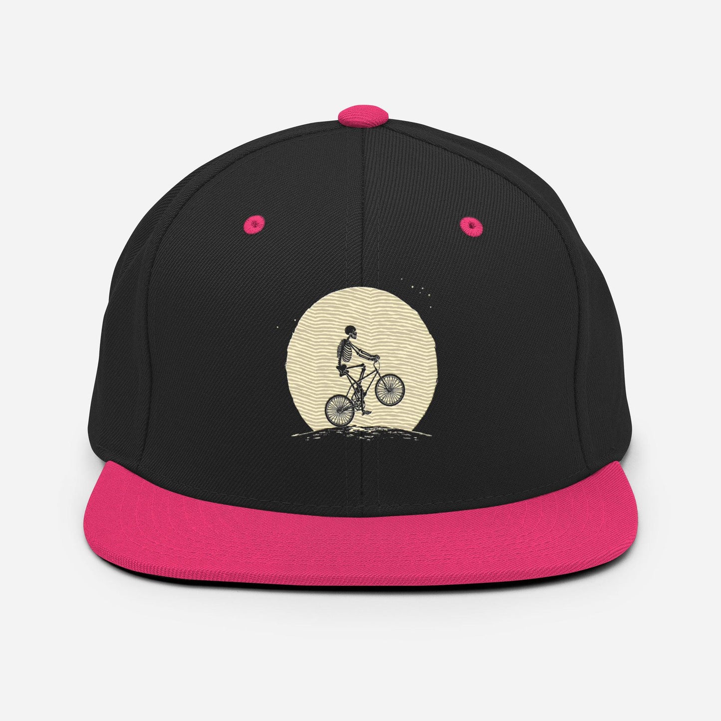 Skeleton Cycling Snapback – Spooky Streetwear Hat