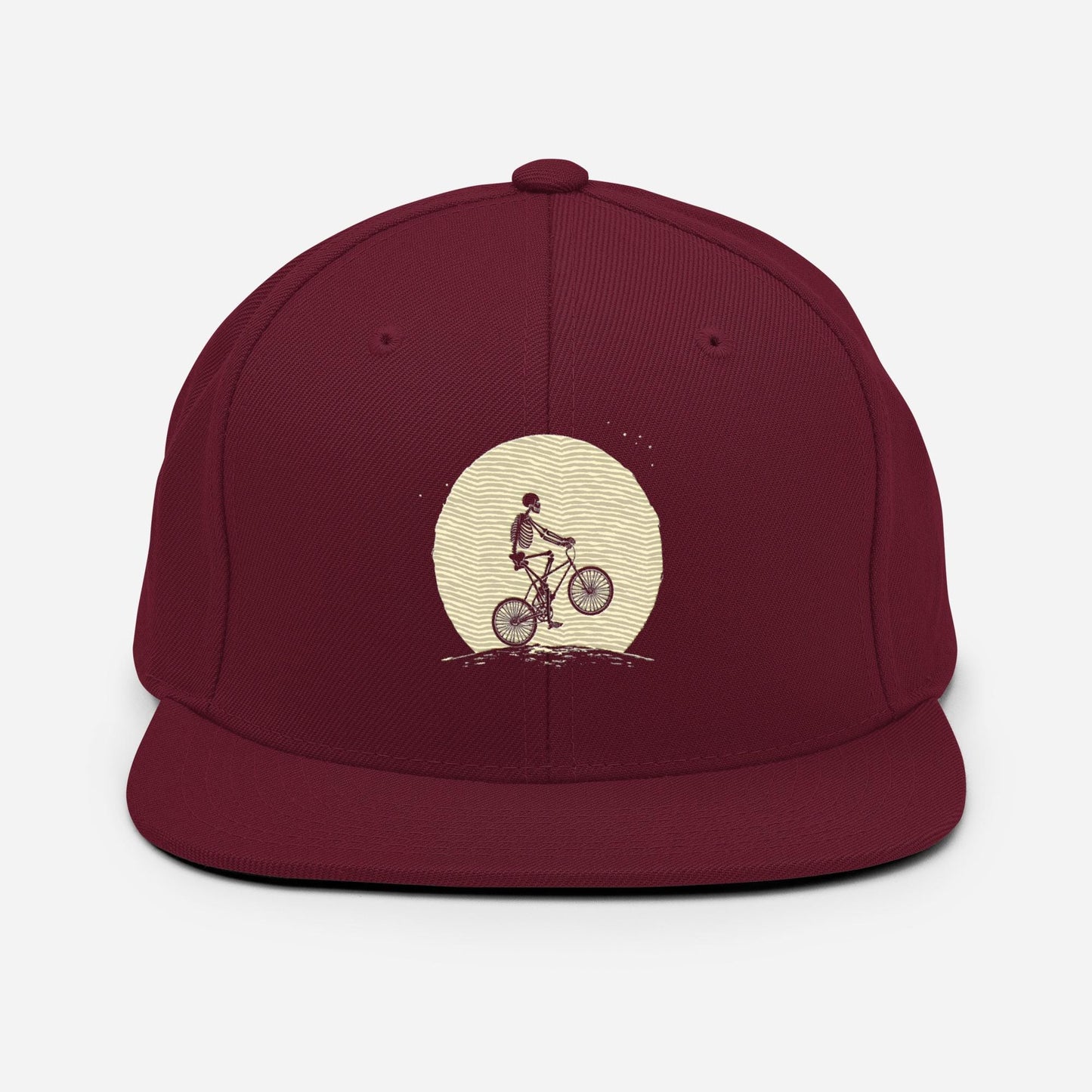 Skeleton Cycling Snapback – Spooky Streetwear Hat
