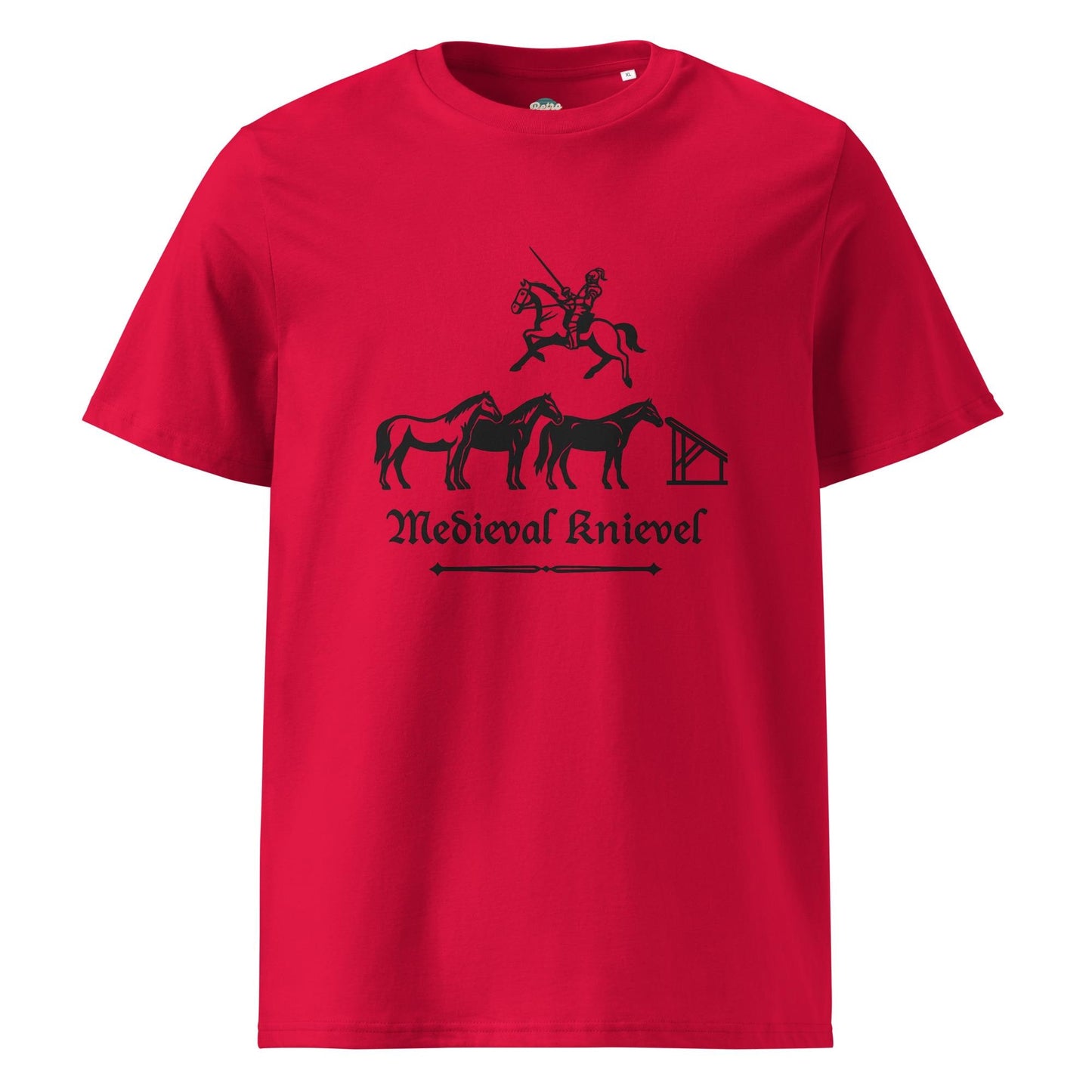 Medieval Knieval - Unisex organic cotton t-shirt