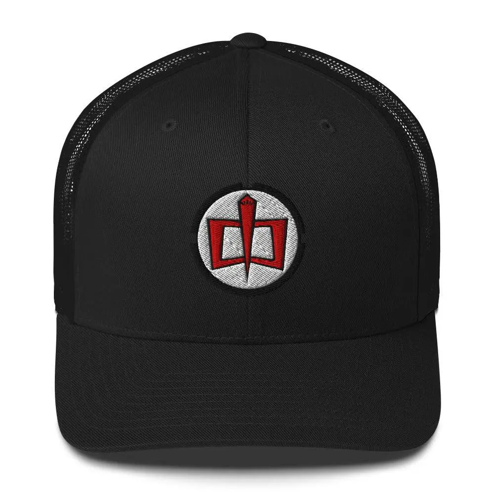 Fly High with the Greatest American Hero Trucker Cap – Hat by Yupoong Tags: 80s, embroidered, hat, logo, mesh back, retro, six-panel, trucker cap, tv RetroSplendor Apparel
